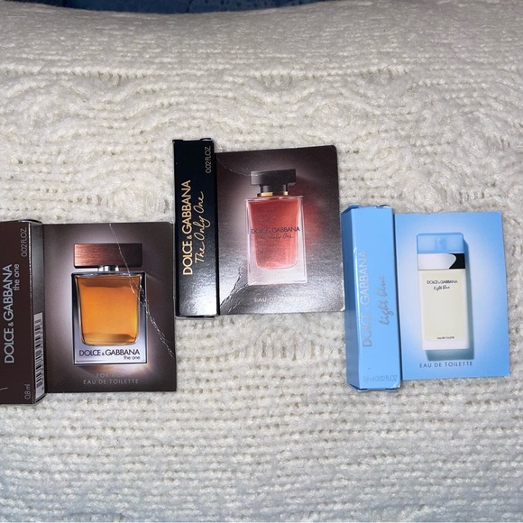 Dolce & Gabbana The One,The Only One & Light Blue Fragrance Travel Size - Picture 1 of 5